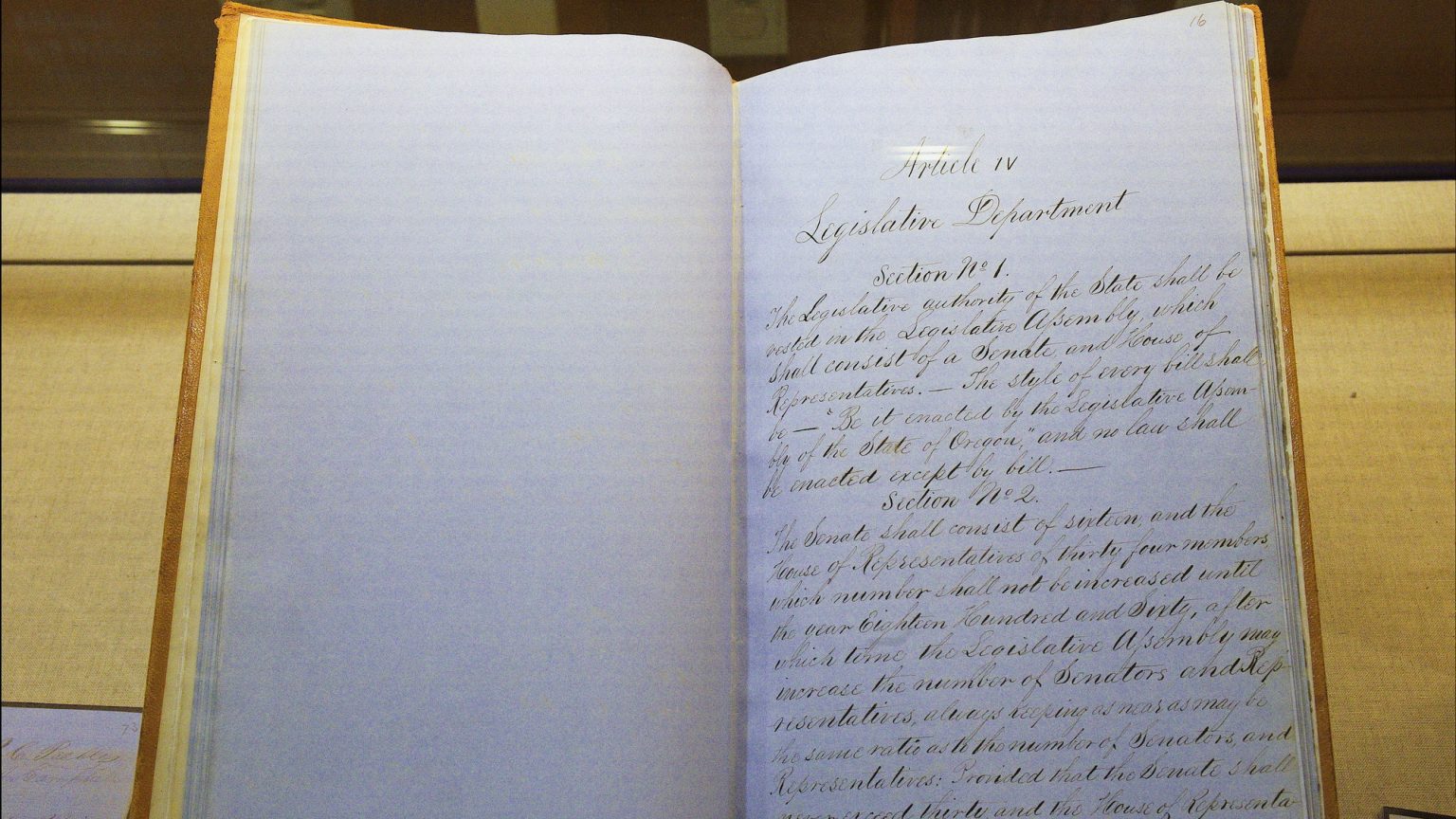 Oregon State Constitution Virtual Exhibit - Visit the Oregon Capitol
