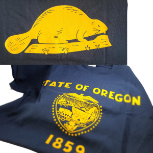 State of Oregon T-shirt-image
