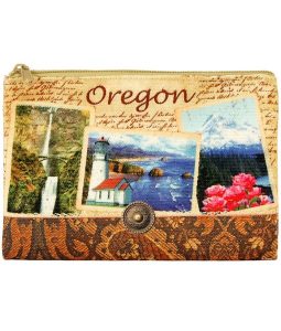Oregon Vintage Zip Pouch-image