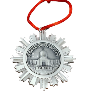 Oregon State Capitol Starburst Ornament-image