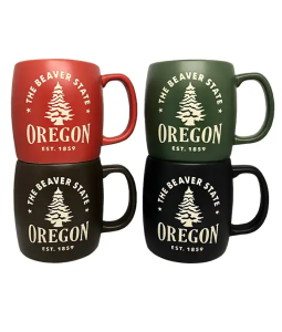 Oregon Etched Matte Mugs-image