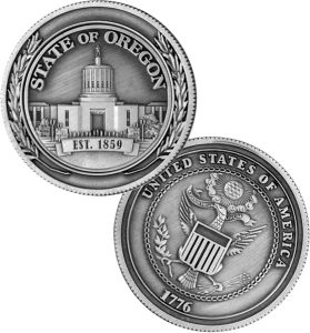 Oregon Capitol Vintage Coin-image