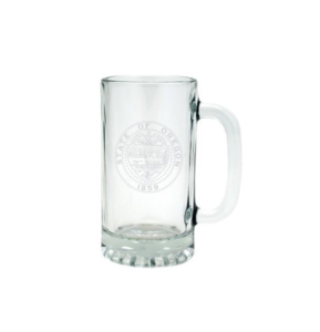 Oregon State Seal Etched Beer Stein-image