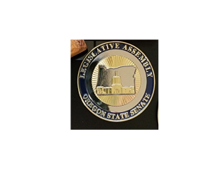 Oregon State Seal Legislative Senate Coin-image