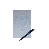 Oregon State Seal Writing Tablet with State Capitol Pen-image