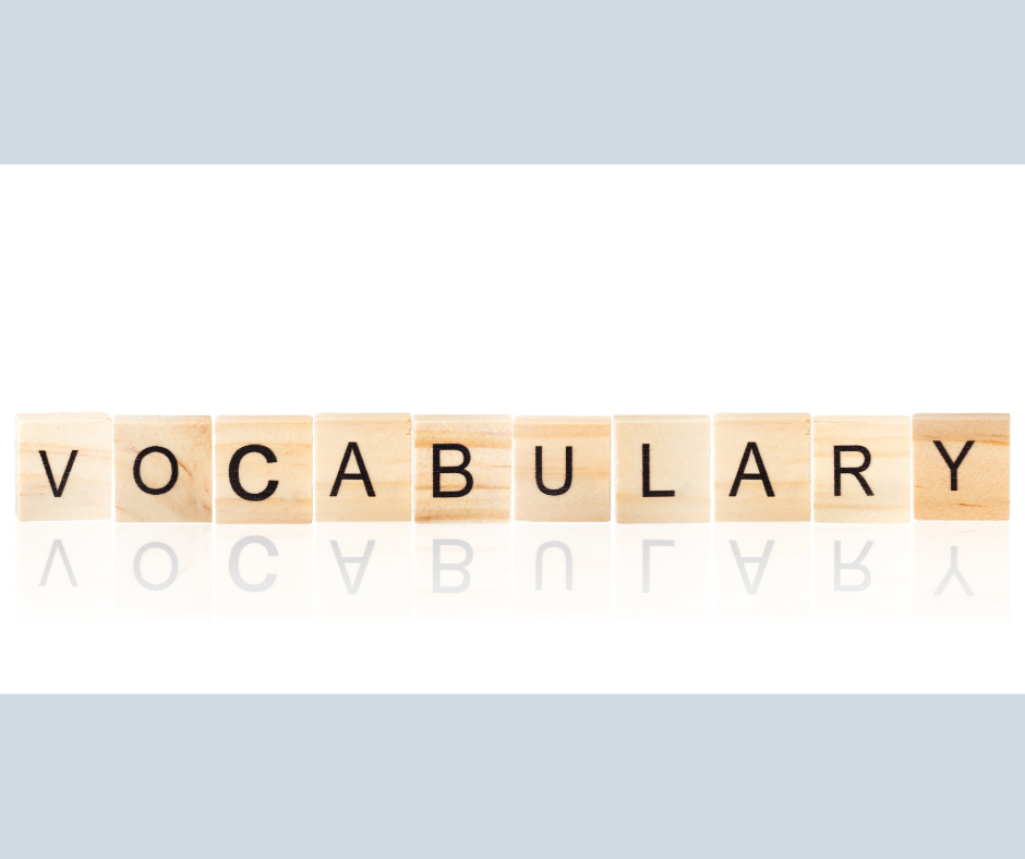 Vocabulary Activities