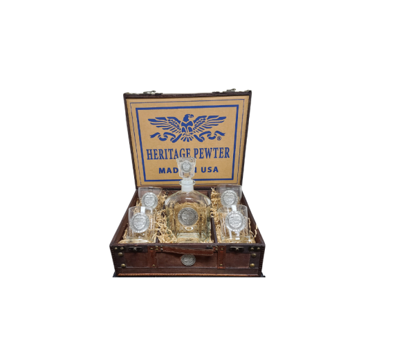 Oregon State Seal Decanter Chest