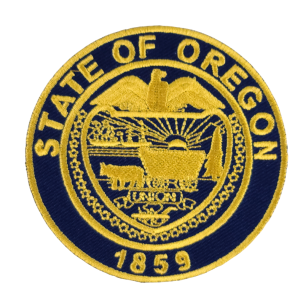 Oregon State Seal Patch